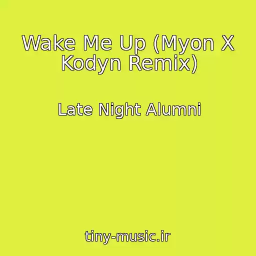 کاور آهنگ Wake Me Up (Myon X Kodyn Remix) از Late Night Alumni