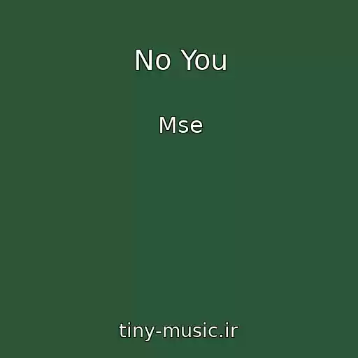 کاور آهنگ No You از Mse