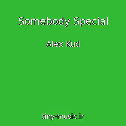 کاور آهنگ Somebody Special از Alex Kud