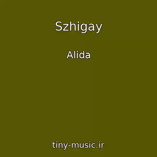 کاور آهنگ Szhigay از Alida