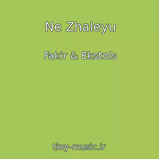 کاور آهنگ Ne Zhaleyu از Fakir & Ekstols