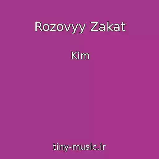کاور آهنگ Rozovyy Zakat از Kim