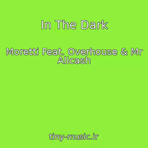 کاور آهنگ In The Dark از Moretti Feat. Overhouse & Mr Allcash