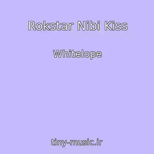 کاور آهنگ Rokstar Nіbi Kiss از Whitelope