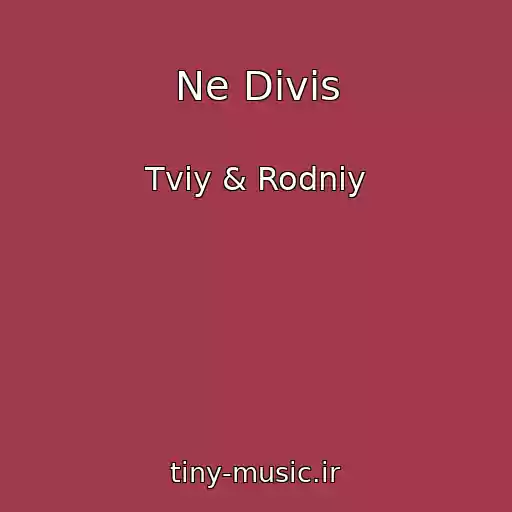 کاور آهنگ Ne Divis از Tviy & Rodniy