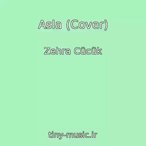 کاور آهنگ Asla (Cover) از Zehra Cücük