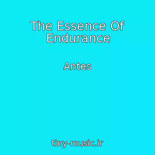 کاور آهنگ The Essence Of Endurance از Antes