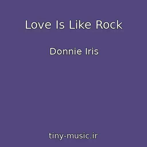 کاور آهنگ Love Is Like Rock از Donnie Iris