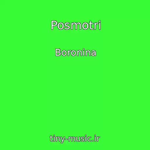کاور آهنگ Posmotri از Boronina