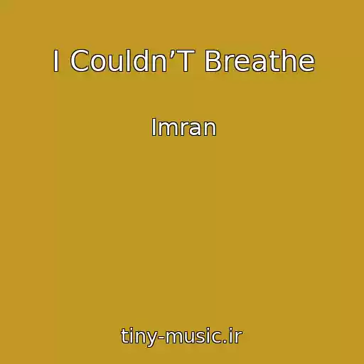 کاور آهنگ I Couldn’T Breathe از Imran