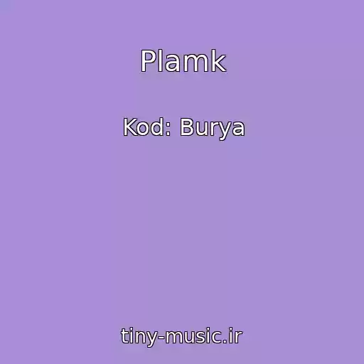 کاور آهنگ Plamk از Kod: Burya