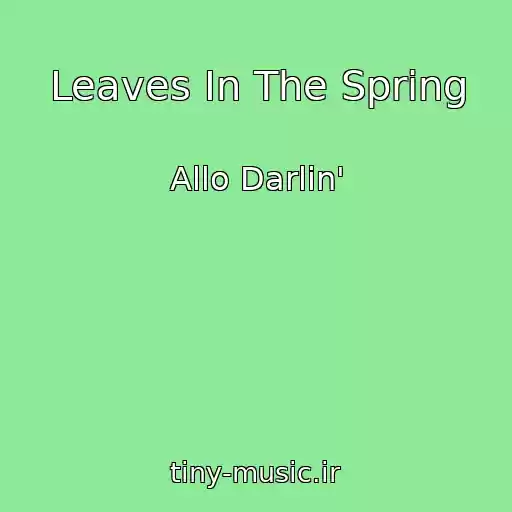 کاور آهنگ Leaves In The Spring از Allo Darlin'
