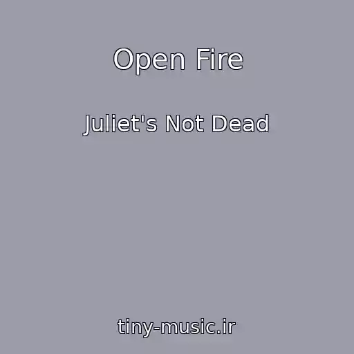 کاور آهنگ Open Fire از Juliet's Not Dead