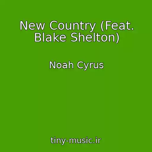 کاور آهنگ New Country (Feat. Blake Shelton) از Noah Cyrus