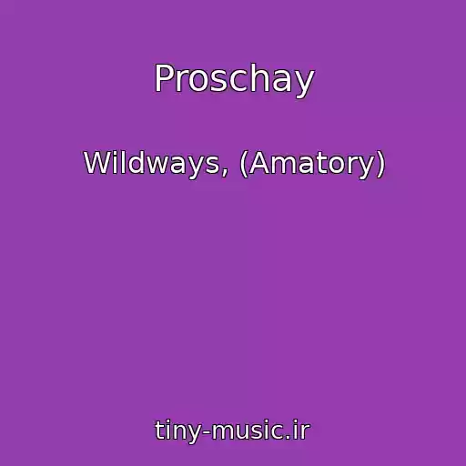 کاور آهنگ Proschay از Wildways, (Amatory)