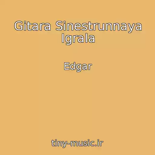 کاور آهنگ Gitara Sinestrunnaya Igrala از Edgar