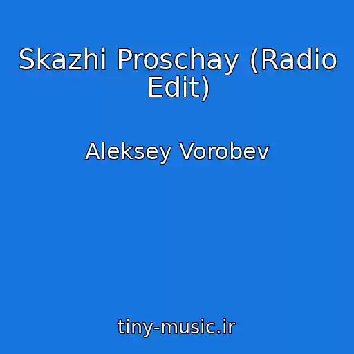 کاور آهنگ Skazhi Proschay (Radio Edit) از Aleksey Vorobev