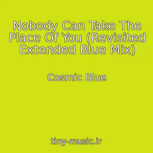 کاور آهنگ Nobody Can Take The Place Of You (Revisited Extended Blue Mix) از Cosmic Blue