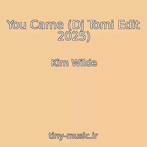 کاور آهنگ You Came (Dj Tomi Edit 2025) از Kim Wilde