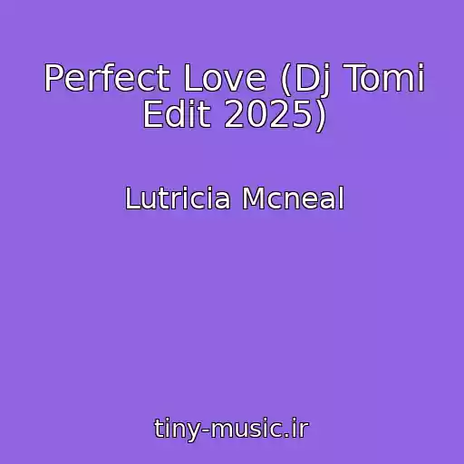 کاور آهنگ Perfect Love (Dj Tomi Edit 2025) از Lutricia Mcneal