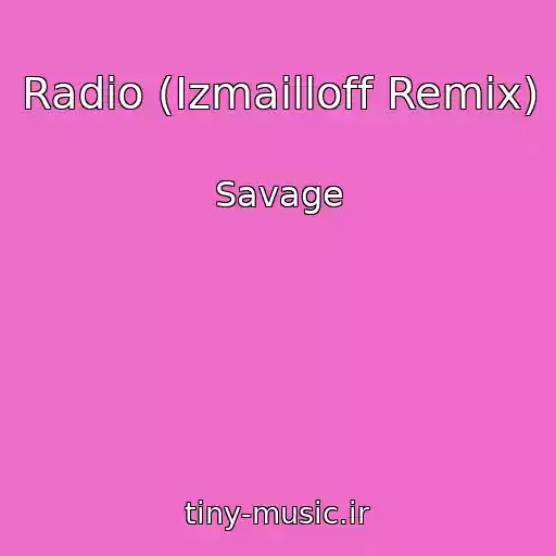 کاور آهنگ Radio (Izmailloff Remix) از Savage
