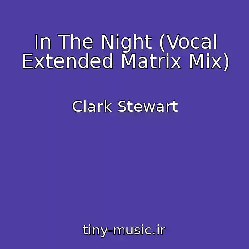 کاور آهنگ In The Night (Vocal Extended Matrix Mix) از Clark Stewart