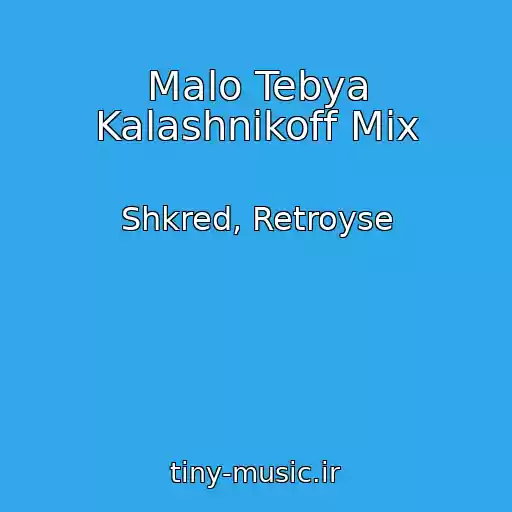 کاور آهنگ Malo Tebya Kalashnikoff Mix از Shkred, Retroyse