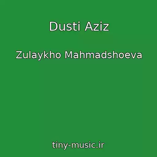 کاور آهنگ Dusti Aziz از Zulaykho Mahmadshoeva