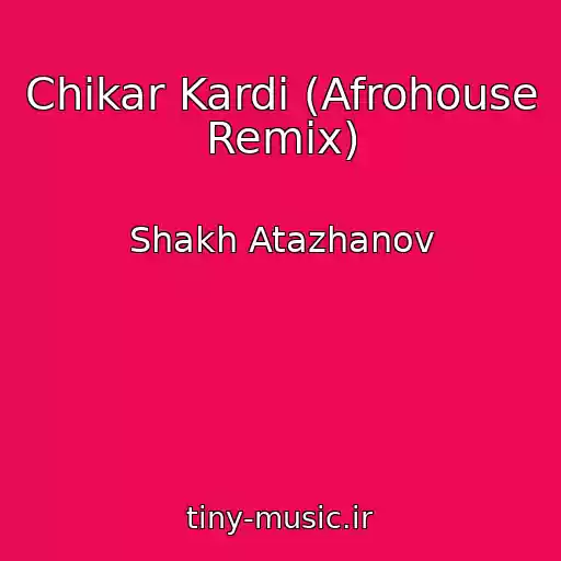 کاور آهنگ Chikar Kardi (Afrohouse Remix) از Shakh Atazhanov