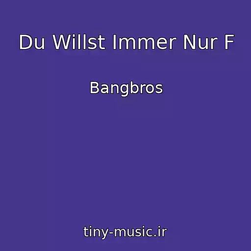 کاور آهنگ Du Willst Immer Nur F از Bangbros