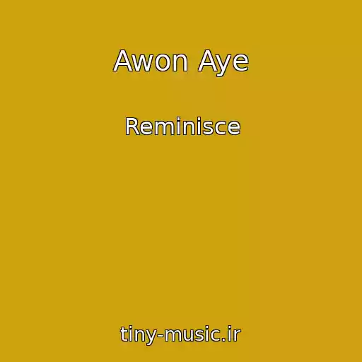 کاور آهنگ Awon Aye از Reminisce