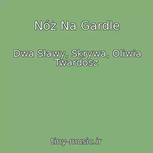 کاور آهنگ Nóż Na Gardle از Dwa Sławy, Skrywa, Oliwia Twardosz