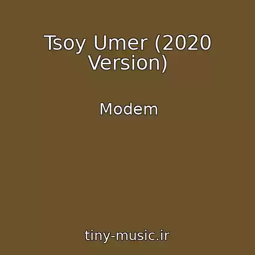 کاور آهنگ Tsoy Umer (2020 Version) از Modem