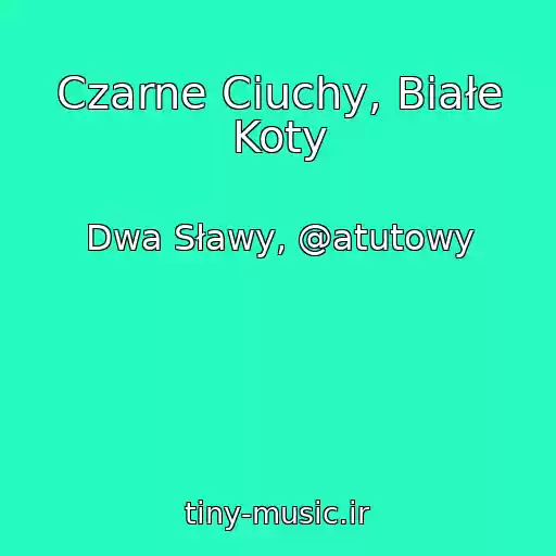 کاور آهنگ Czarne Ciuchy, Białe Koty از Dwa Sławy, @atutowy