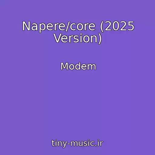 کاور آهنگ Napere/core (2025 Version) از Modem