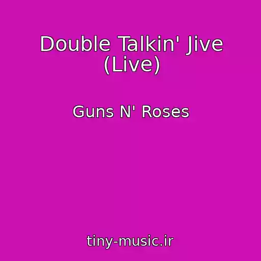 کاور آهنگ Double Talkin' Jive (Live) از Guns N' Roses