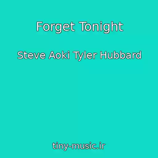 کاور آهنگ Forget Tonight از Steve Aoki Tyler Hubbard