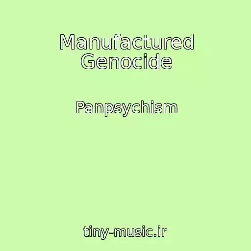 کاور آهنگ Manufactured Genocide از Panpsychism