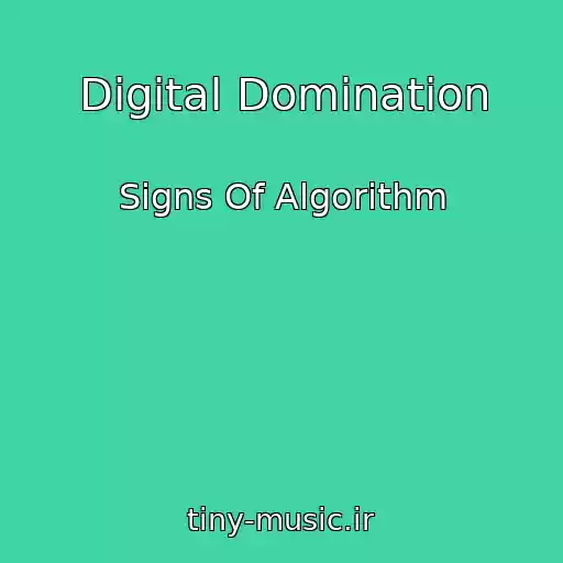 کاور آهنگ Digital Domination از Signs Of Algorithm