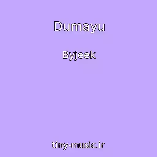 کاور آهنگ Dumayu از Byjeek