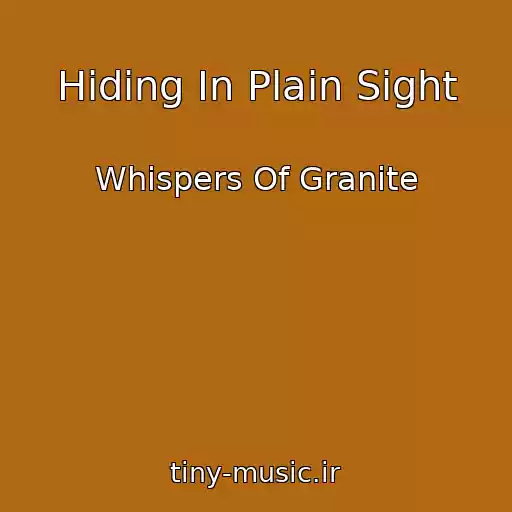 کاور آهنگ Hiding In Plain Sight از Whispers Of Granite