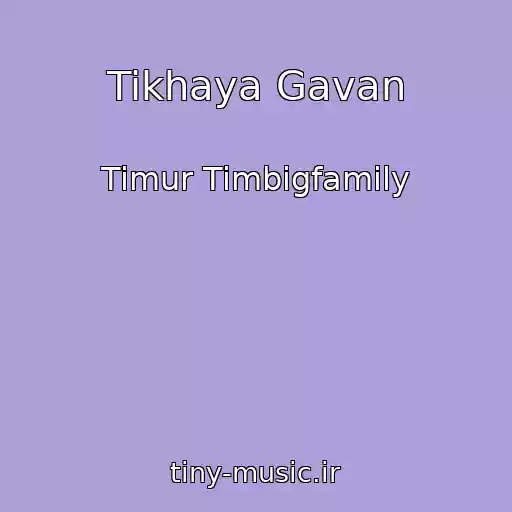 کاور آهنگ Tikhaya Gavan از Timur Timbigfamily