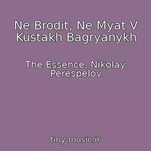 کاور آهنگ Ne Brodit, Ne Myat V Kustakh Bagryanykh از The Essence, Nikolay Perespelov