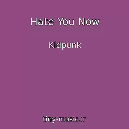 کاور آهنگ Hate You Now از Kidpunk