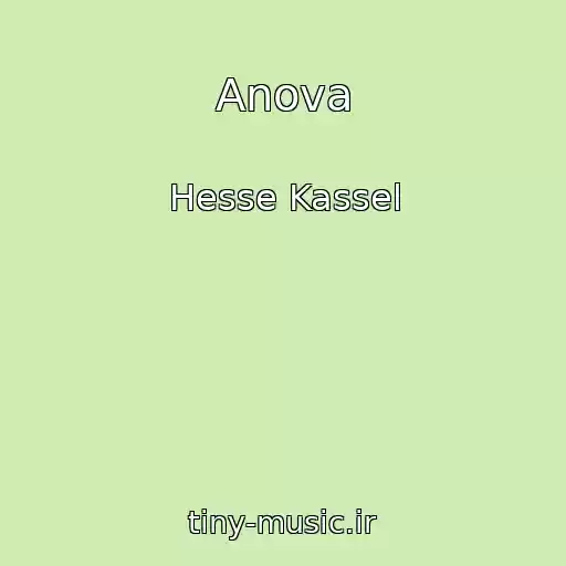 کاور آهنگ Anova از Hesse Kassel