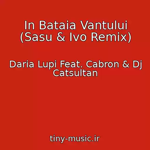 کاور آهنگ In Bataia Vantului (Sasu & Ivo Remix) از Daria Lupi Feat. Cabron & Dj Catsultan