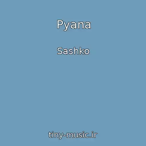 کاور آهنگ Pyana از Sashko