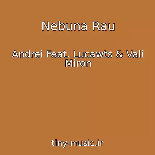 کاور آهنگ Nebuna Rau از Andrei Feat. Lucawts & Vali Miron