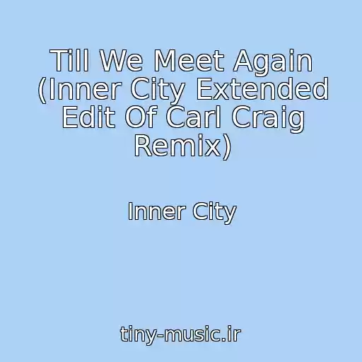 کاور آهنگ Till We Meet Again (Inner City Extended Edit Of Carl Craig Remix) از Inner City