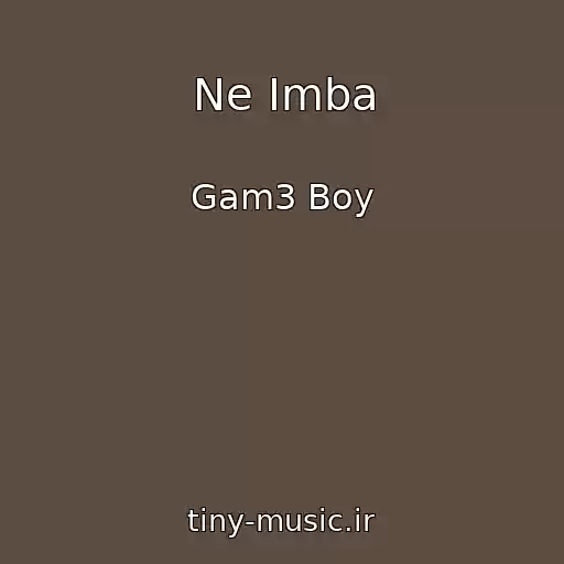 کاور آهنگ Ne Imba از Gam3 Boy